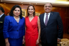 Nailde Pinheiro, Izolda Cela e Teodoro Santos
