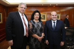 Moroni Torgan, Nailde Pinheiro e Roberto Cláudio