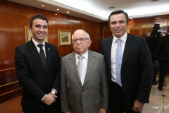 Plácido Rios, Auricélio Pontes e Juvêncio Viana