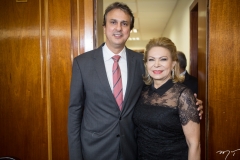 Camilo Santana e Iracema do Vale