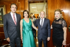 Camilo Santana, Neide e Gladyson Pontes e Iracema do Vale