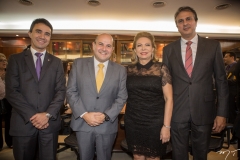 Plácido Rios, Roberto Cláudio, Iracema do Vale e Camilo Santana