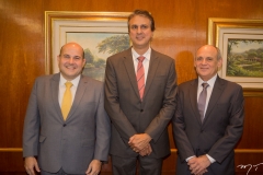 Roberto Cláudio, Camilo Santana e Gladyson Pontes