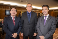 Roberto Machado, Washington Araújo e Plácido Rios