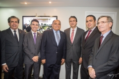 Zezinho Albuquerque, Plácido Rios, Teodoro Santos, Camilo Santana, Delano Cerqueira e Arnóbio Lavor