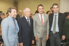 Élcio Batista, Lúcio Alcântara, Camilo Santana e Geraldo Luciano