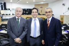 Casimiro Neto, Célio Studart e Odécio Carneiro
