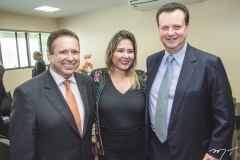 Domingos Filho, Leilyanne Feitosa e Gilberto Kassab