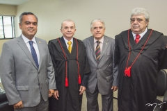 Marcelo Mota, Francisco Aguiar, Luiz Sérgio Vieira e Marcelo Feitosa