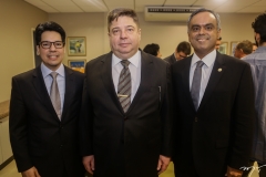 Andrei Aguiar, Raul Araújo e Marcelo Mota