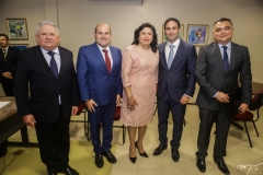 Haroldo Maximo, Roberto Cláudio, Nailde Pinheiro, Tiago Asfor e Roberto Viana