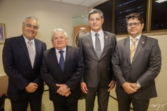 Hélio Parente, Haroldo Máximo, Cid Marconi e Leonardo Carvalho