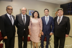 Marcelo Mota, César Asfor, Nailde Pinheiro, Tiago Asfor e Raul Araújo