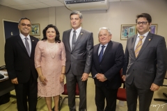Marcelo Mota, Nailde Pinheiro, Cid Marconi, Haroldo Maximo e Leonardo Carvalho