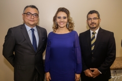 Roberto Viana, Joriza Pinheiro e Anastácio Tahim