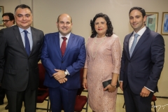 Roberto Viana, Roberto Cláudio, Nailde Pinheiro e Tiago Asfor