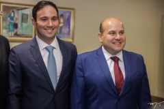Tiago Asfor e Roberto Cláudio
