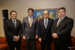 Valdetário Monteiro, Leonardo Carvalho, Fernando Ximenes e Raul Araújo