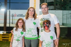Beatriz, Ticiana, Marco e Edson Queiroz Neto