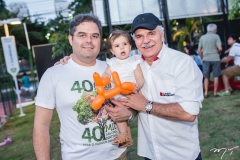 Edson Queiroz Neto, Julia Queiroz Rolim e Pio Rodrigues