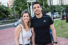 Flávia Ibiapina e Marcelo Leitão