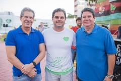 Severino Ramalho Neto, Edson Queiroz Neto e Bob Santos