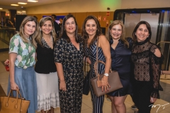 Luciana Marrocos, Lucina Catunda, Márcia, Elizabeth, Beta Gomes e Georgia Catunda