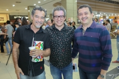 Chico Diaz, Fabiano Piúba e Guilherme Rodrigues