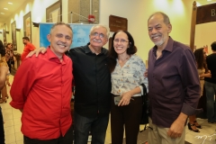 Evaldo Lima, Rosemberg Cariry, Terezinha Braga e Inácio Arruda