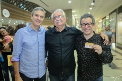 Thiago Santana, Rosemberg Cariry e Fabiano Piúba