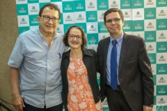 Elpídio Nogueira, Tania Gurgel e Hugo Mendonça