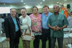 Eron Moreira, Menei Nogueira, Lúcia de Oliveira, Airton Mourão e João da Cruz