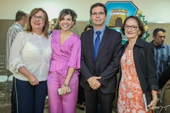 Márcia Machado, Carol Bezerra, Hugo Mendonça e Tania Gurgel