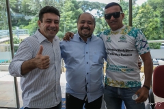 Marcos Aurélio, Audizio Oliveira e Aécio Alves