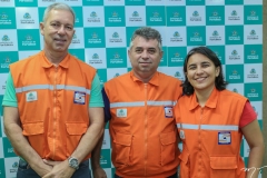 Roger Barreto, Cristiano Ferrer e Cristiane Oliveira