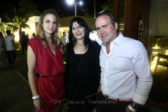 Ana Fiúza, Rosalinda Pinheiro e Roberto Pamplona