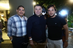 Marcelo Pita, André Monte e Thiago Falcão