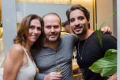 Beth Cunha, Roberto Pamplona e Rodrigo Porto
