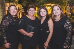 Amanaci Diógenes, Josete Andrade, Rafaele Cavalcante e Isabele Cavalcante