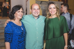 Neuma Figueiredo, Roberto Cláudio e Onélia Leite