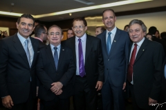 Alexandre Pereira, Manoel Linhares, Elpidio Nogueira, Regis Medeiros e Elvaldo Bringel
