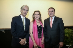 Marcos Pompeu, Anya Ribeiro e Eliseu Barros