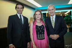 Wilson Loureiro, Anya Ribeiro e Marcos Pompeu