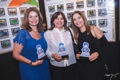 Myrellene Aquino, Rosângela Menezes e Varienka Bulcão