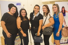 Vanessa Sena, Márcia Sousa, Daiane Bittencourt, Silene Lima e Laenes Rabelo