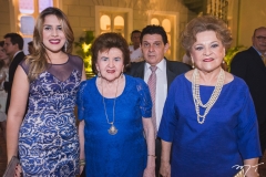 Ana Virgínia Frota, Rosa Virgínia Veras, João Olavo e Yolanda Araújo