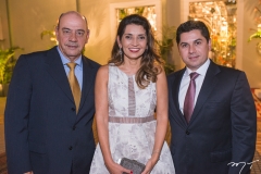 Fernando Travessoni, Márcia Travessoni e Pompeu Vasconcelos