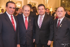 Gaudêncio Lucena, Mauro Benevides, Fernando Férrer e Antonio Araújo