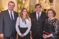 Gerson Lucena, Cláudia Lucena, Marcelo Tavares de Melo Filho e Auxiliadora Mendonça