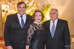 Marcelo, Auxiliadora e João Carlos Paes Mendonça